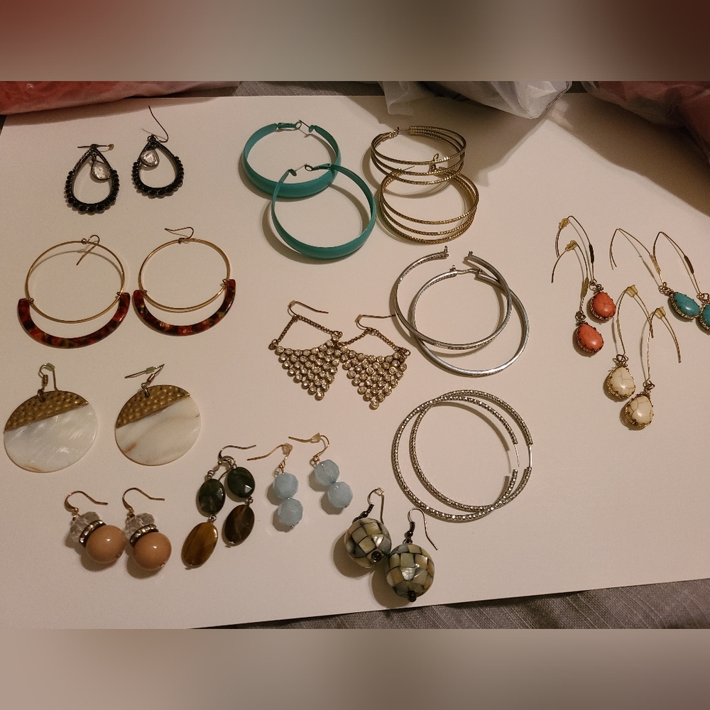Earrings! 15 pair